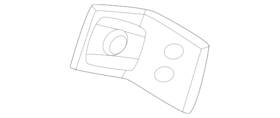 G6690-5efma Nissan Genuine Striker Plate