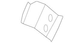 Nissan G6690-6lbma Genuine Striker Plate