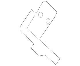 G6691-3rama Nissan Genuine Striker Plate