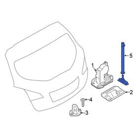 253801aa0a Nissan Oe For Murano 2009-2014 Rear Liftgate Latch Release Switch