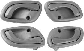 Npauto 725786673148 Interior Door Handles Replacement For 1999 2000 2001 2002 2003 Gray
