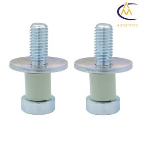 2426088 Nurniacl Suit For 1971-87 Chevy Gmc Truck Blazer 2pcs Steel Door Latch Lock Striker Bolts