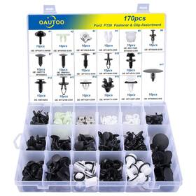 Qt523 Oautoo 170pcs For Ford F150 Body Interior And Exterior One Size Black
