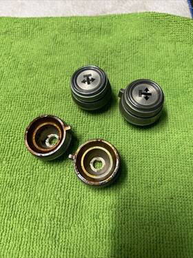 0850-670 Oem 73- 87 Chevy Gmc Chrome Delco Radio Knobs Truck K10 C10 1983 Mixed Parts