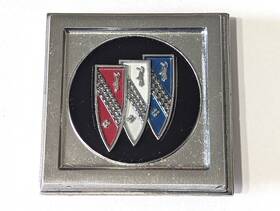 12688-1 Oem Vintage 1975 Buick Lesaber Trunk Emblem Sliding Key Hole Cover - Only