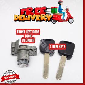 72185-stk-a01 Oem Front Left Door Lock Cylinder With 2 Keys Acura Rdx 2007-2012
