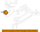 8628226 Oem C70 Door-door Kit 2004 Front Volvo Lock