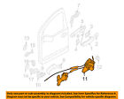 805019fg0a Oem-door Nissan Left Lock Kit