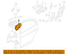 Xr830380aek Oem Door-bezel Jaguar Hardware-rear 2002 -type Lock