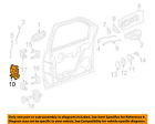 15110507 Oem-door Lock Left Kit Gm