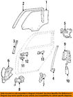 F4oz5426412b Oem Hardware-rear Ford Door-lock