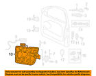 68079291aa Oem Front Left Chrysler Door-carrier 68079291aa Oem Front Left Chrysler Door-carrier