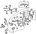 6921008010g0 Oem Genuine Toyota Original Factory Handle