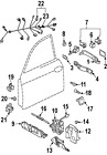 7l6837205gru Oem Genuine Handle Volkswagen