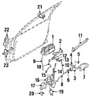 30621853 Oem Handle Volvo Genuine