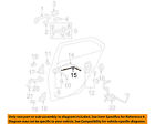 6973052130 Oem Hardware-rear 07-11 Yaris Cable Lock Door-lock Toyota