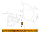 4589923af Oem Left Chrysler Door-latch Lock Hardware-rear