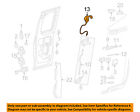 6l3z18264a27a Oem Lock Ford Assembly 99-03 Left Door-latch Hardware-rear -150