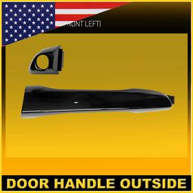 82652-f2010 Oxilam Black Front Side Driver Door Exterior Handle Cap Fit Hyundai Elantra 2017-2022 A
