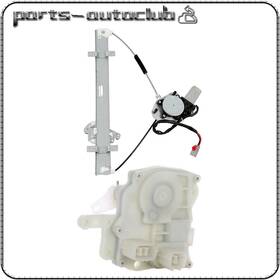 Pac82970da566s Parts-autoclub Door Lock Actuator Window Regulator Front Left For 01-2005 Honda Civic 1.3l 1.7l