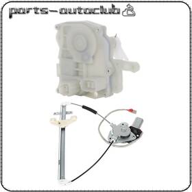 Pac82973da569s Parts-autoclub Fit For Honda Civic 1.3l 1.7l Rear Right Door Lock Actuator And Window Regulator