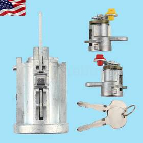 Idl996 Partsebuy Door Lock And Key Ignition Barrel Set For Isuzu Npr Nqr Npr-hd Nrr 2008 2009 2010