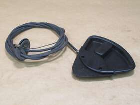 92851117302 Porsche 1984-1995 928 S Hood Bonnet Release Pull Handle Trim With Cable Set
