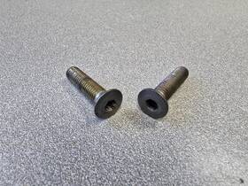 92853772102 Porsche Pair Nice Used Original 924 924s 928 944 968 Door Latch Mounting Screws