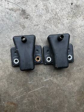 94453805500 Porsche 83-91 944 Rear Hatch Tailgate Lock Latch Pin Receiver Cover Set