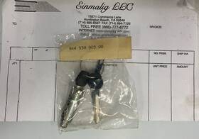 94453890300 Porsche Nos Genuine 924 77-82 944 83-85 Door Lock Cylinder With Keys