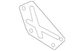 9p1-959-541 Porsche Genuine Engine Cooling Fan Motor Cover