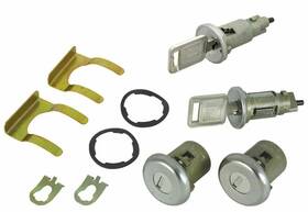Py363 Py Auto Lock Keyed Alike Ignition Door And Trunk Set 1974-1978 Firebird Trans Am
