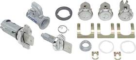 312335 Py Classic Locks 1971-76 Full Size Chevrolet Ignition Door Glove And Trunk Lock Set With Late Style