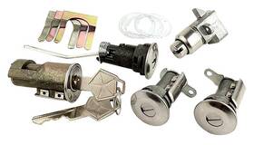Md2652 Py Classic Locks 1969 Mopar A-body Complete Lock Set With Oem Keys