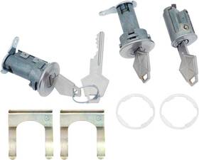 Md3132 Py Classic Locks 1966-68 Mopar A-body / B-body Ignition Door Lock Set With Original Keys