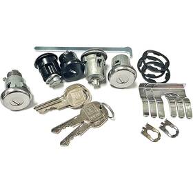 Py135t Py Classic Locks 1982-85 Camaro Door T-top And Trunk Lock Set Polished Face