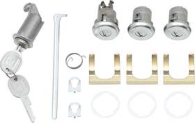 Tk170 Py Classic Locks 1962-65 Chevy Ii / Nova Door/glove/trunk Lock Set With Late Style Key