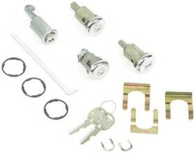 Tk173 Py Classic Locks 1964 Full Size Chevrolet Door Glove And Trunk Lock Set With Late Style Key