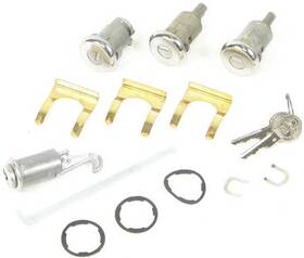 Tk173a Py Classic Locks 1964 Full Size Chevrolet Door Glove And Trunk Lock Set With Original Style Key