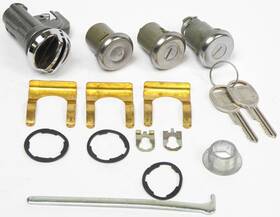 Tk193 Py Classic Locks 74-78 Firebird Door/glove Box/trunk Lock Set