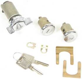 Tk219 Py Classic Locks 71-76 Full Size Chevrolet Ignition/door With Late Style Key