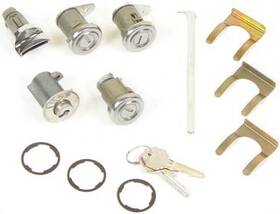 Tk423 Py Classic Locks 1958 Full Size Chevrolet Ignition Door Short Cyl Glove And Trunk Lock Set With