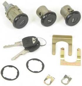 Tk441 Py Classic Locks 1986-92 Camaro Door And Trunk Lock Set With Late Style Key