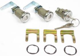 Tk487 Py Classic Locks 1960 Full Size Chevrolet Door/trunk Lock Set With Original Style Key