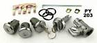 Py203 Pycl Gto Lemans Doors Trunk Glove Box Lock Set Round