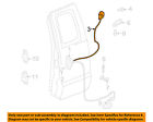 55359380ad Rear Door-lock Chrysler Oem