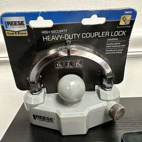 7088333 Reese Towpower High Security Heavy-duty Coupler Lock W/2 Keys Model #7088333