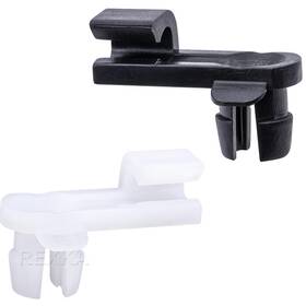 72134 Rexka 10 Sets Interior Door Handle Clip Left And Right 3.6mm One Size Black