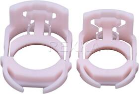 Yt-0147 Rexka Fuel Line Retaining Clips 5/16 Inch And 3/8 For Ford Pink