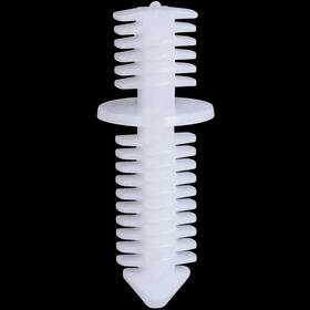 Yt0436 Rexka 30pcs Double End Xmas Tree Retainers Clips 11/32 Inch Stem One Size White